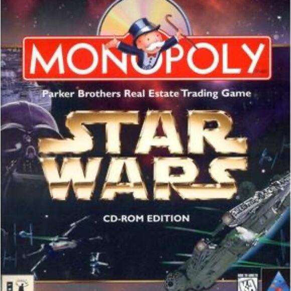 Star Wars Monopoly The CD ROM Edition Used - Picture 1 of 3